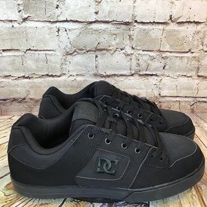 DC Shoe Company Mens Black Skate Shoes Sneakers 11